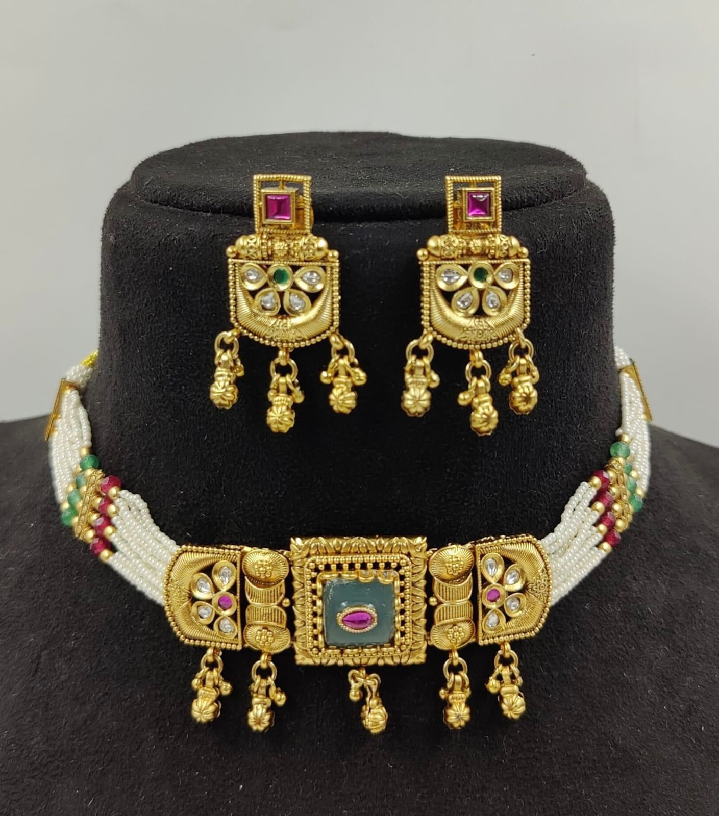 Bandhai Necklace Design 5